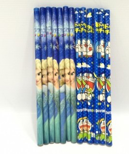 Character Figure Pencils with 12 Set 1