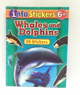 Whales and Dolphins Info Stickers