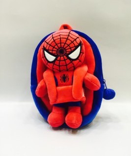 Cute Spiderman Plush School Bags 1