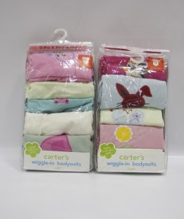 Carter's Wiggle-In Half Bodysuits for Infants-2