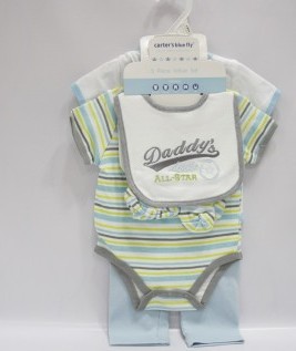 All Star Bodysuit Set for Infants 1