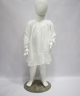 Chiffon White Panchu for Girls 1