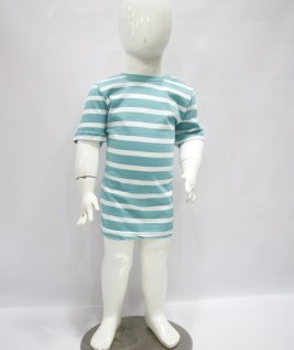 Striped T-Shirt for Girls-1