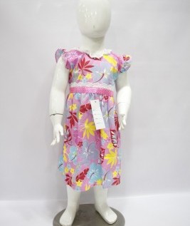 Fashionable Tropical Frock  1