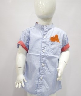 Round Neck Half Shirt-2