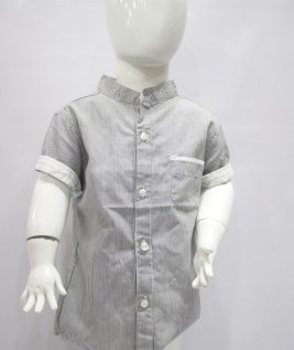 Round Neck Half Shirt-1