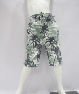 Half Pant For boys with Elastic Waistband Rope in Tree Prints 1