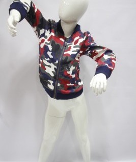 Jacket for Kids Army Print-1