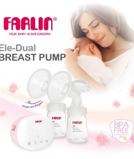 Electric Dual Breast Pump (USB and Battery Operation)-1