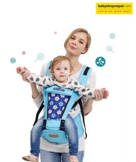 Baby Carrier Backpack Multifunction with Pure Cotton Waist Stool 1