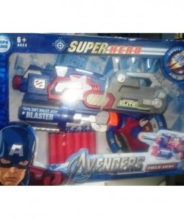 Avengers Capitan America Soft Bullet Blaster Gun 2
