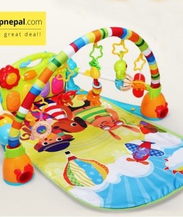 Baby Activity Gym Mat or Children Suit and Piano Fitness Frame 2