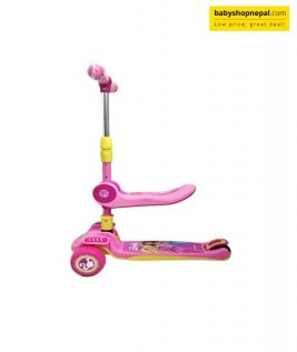 Barbie Kick Scooter With Seat 3