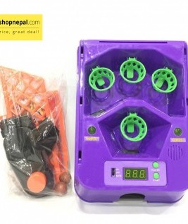 Electronic game set shoot up tabletop basketball game 2