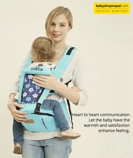 Baby Carrier Backpack Multifunction with Pure Cotton Waist Stool 4