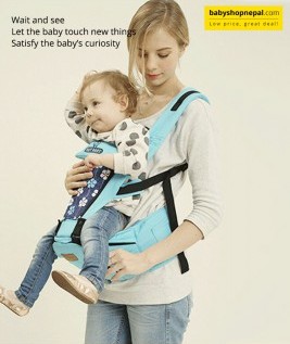 Baby Carrier Backpack Multifunction with Pure Cotton Waist Stool 2