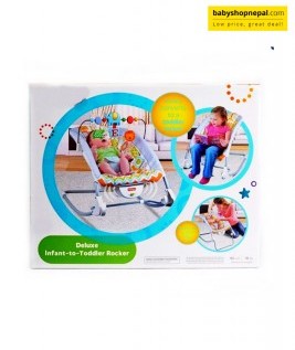 Blue Care Deluxe Infant-to-toddler Baby Rocker  2