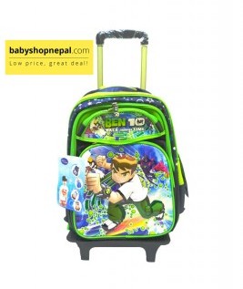 Ben 10 Themed Trolley School Bag 1
