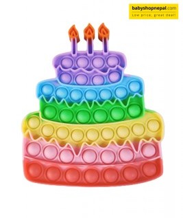 Pop It Birthday Cake-1