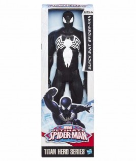 Black Suit Spiderman 12 Inches Action Figure 1