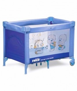 Playpen with Net and Toy Frame Stand-1