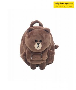 Brown Bear Soft Bag With Doll-1