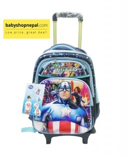 Avengers Themed Trolley School Bags 1