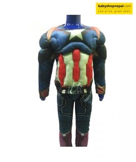 Captain America Dress  for Kids.