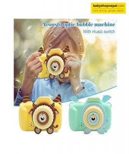 Calf Bubble Camera Toy With Light & Sound 1