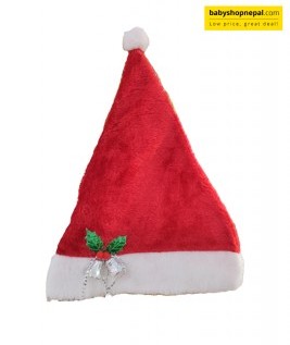 Christmas Fur Bell Hat-1