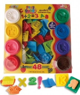 Numbers Letters'n Fun Play Dough 1