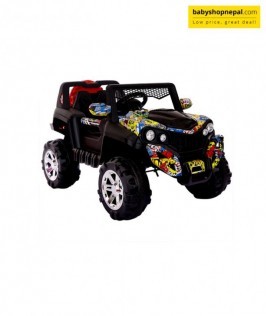 Colorful Stylish Ride On Jeep 3