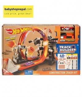 Hot Wheels Track builder Construction Crash Kit 1