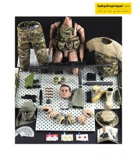 Desert Sniper Action Figure, Weapons and Gears-2