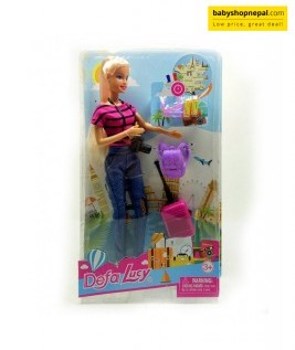 Defa Lucy and Misil Travel Toy Set.