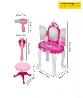 Dressing Table for Kids Dimension