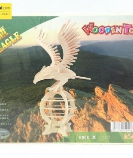3D Wooden Eagle Jigsaw Puzzle Toy 1
