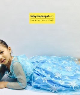 Elsa Frozen Character Dress-2