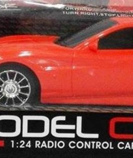 Ferrari Style RC Remote Radio Controlled Rechargeable Toy Car with Lights Orange 1