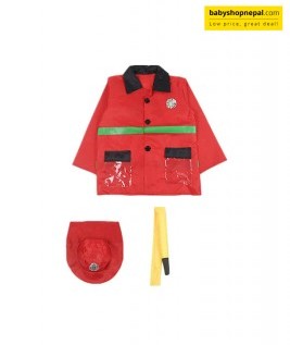 Dress With Hat and pipe