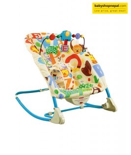 Fisher Price Deluxe Infant to Toddler Comfort Rocker Animal Kingdom-1