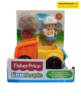 Fisher-Price Little People with Doll and Vehicle Set.