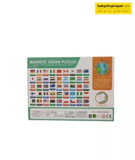 Magnetic Jigsaw Puzzles (Theme for Recognition of National Flag) -1