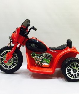 Red Police Themed Three Wheeler Bike-2