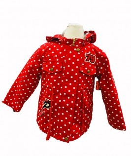 Red Polka Dotted Jacket 1