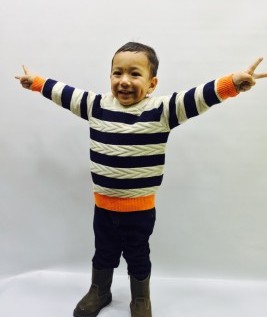 Stripes woolen sweater for boys 2