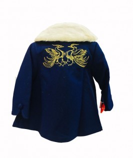 Blue Fur Coat 2