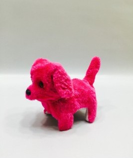 MIni Fuzzy Walking Barking Wagging Pet Dog-2