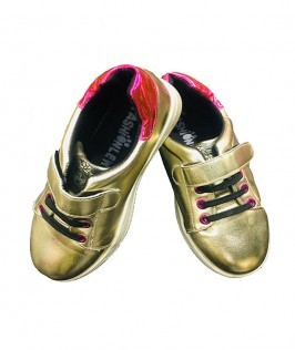 Golden Stylish Shoes-1