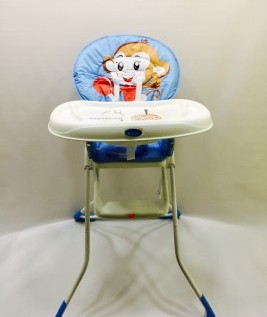Cartoon printed Baby Feeding High Chair with Dining Tray 1